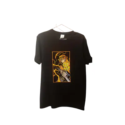 Zenitsu Agatsuma Embroidery T-Shirt primary image