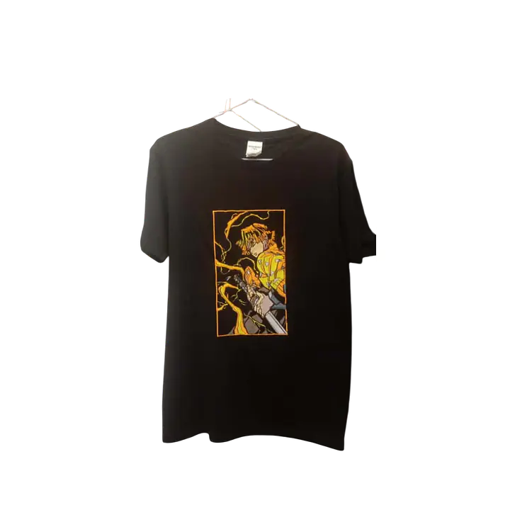 Zenitsu Agatsuma Embroidery T-Shirt - Master