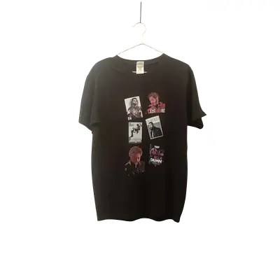 Black T-Shirt with Kaliyan Mbappe primary image