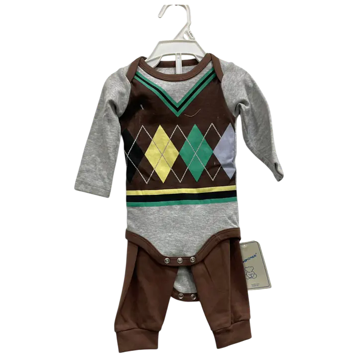 Baby Argyle Sweater Vest Outfit - Master
