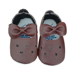 Heart Bow Soft Sole Baby Moccasins - Master