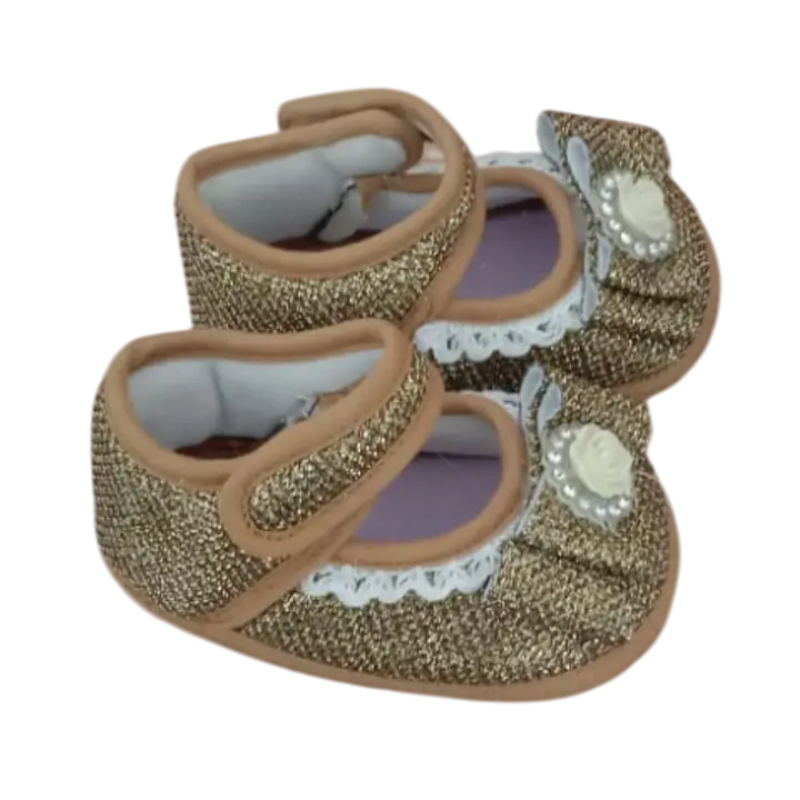 Glitter Baby Girl Soft Sole Mary Jane Shoes - Master