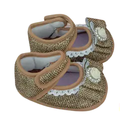 Glitter Baby Girl Soft Sole Mary Jane Shoes - Master