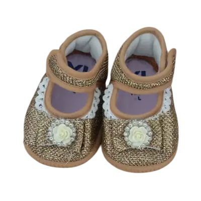 Glitter Baby Girl Soft Sole Mary Jane Shoes secondary image