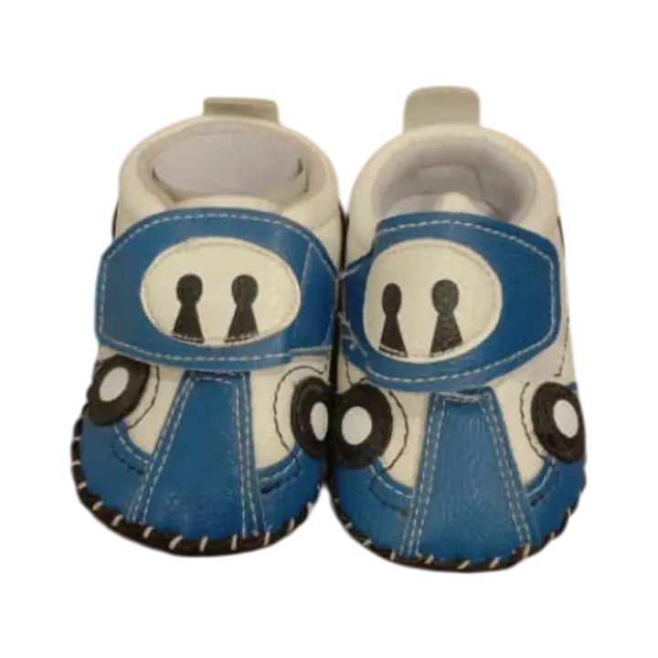 Rubber Sole Cute Cartoon Car Toddler Boy Infant Baby Casual Shoes - Master