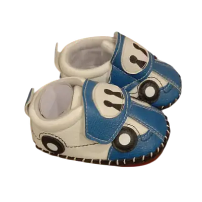 Rubber Sole Cute Cartoon Car Toddler Boy Infant Baby Casual Shoes secondary image