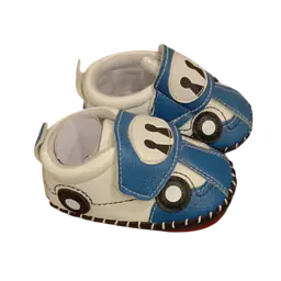 Rubber Sole Cute Cartoon Car Toddler Boy Infant Baby Casual Shoes - Master