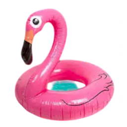 Pink Inflatable Flamingo Pool Float - Master