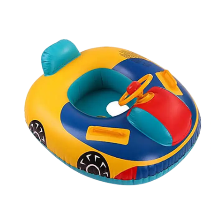 Inflatable Baby Swim Ring with Steering Wheel Handle - Master