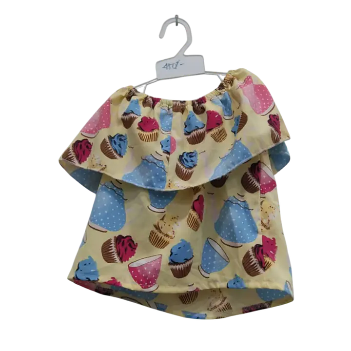 Toddler Girl's Off-The-Shoulder Top With Shorts (Set) - Master