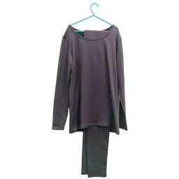 Long-Sleeved Shirt and Pants Set - Master