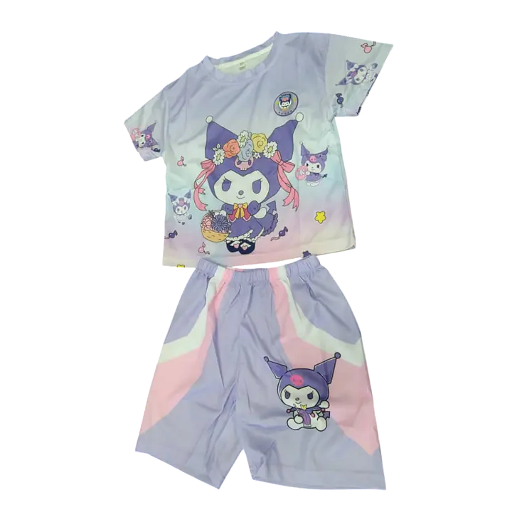 Sanrio Kuromi T-shirt and shorts set - Master
