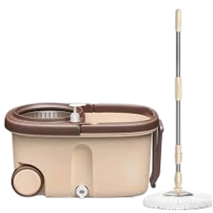 Deluxe Spin Mop with Rolling Bucket - Master