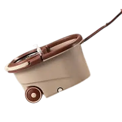 Deluxe Spin Mop with Rolling Bucket secondary image