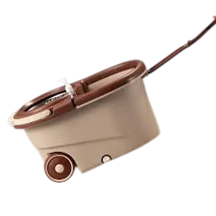 Deluxe Spin Mop with Rolling Bucket - Master