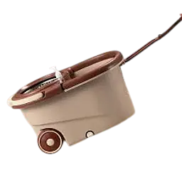 Deluxe Spin Mop with Rolling Bucket - Master