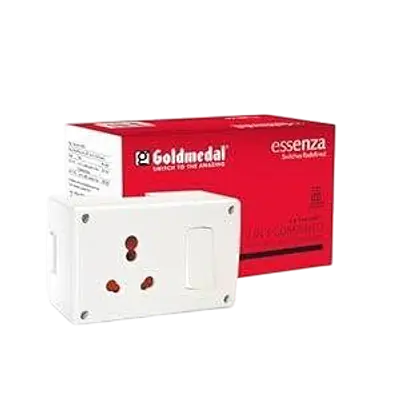 Goldmedal Essenza Combined Switch and Socket secondary image