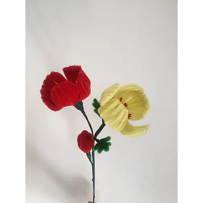 Pipe Flower Yellow Red Dual primary image