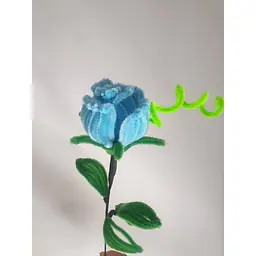 Sky Blue Tulip Pipe Flower - Master