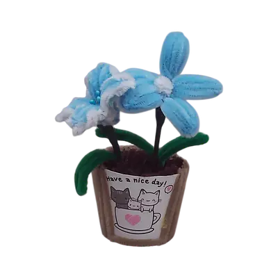 Sky Bloom Mini Pot Flower secondary image