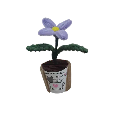 Purple Petal Potted Flower primary image