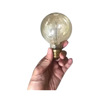 Vintage Edison Filament Bulb G80 secondary image