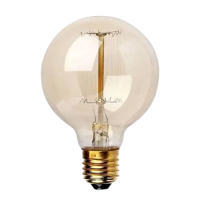 Vintage Edison Filament Bulb G95 primary image