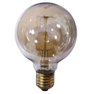 Vintage Edison Filament Bulb G95 secondary image