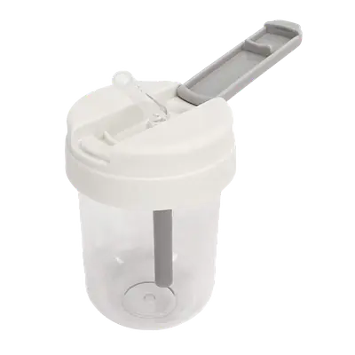 Portable Water Drinking Glass Cup with a straw secondary image