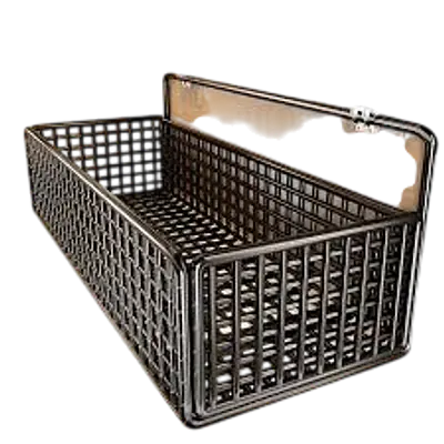 Adhesive Mesh Wall-Mounted Storage Basket secondary image