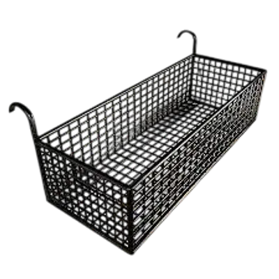 Metal Mesh Bedside Hanging Basket secondary image