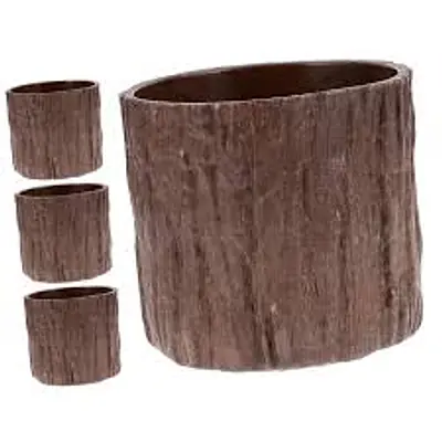 Tree Bark Planter / Flower Pot primary image