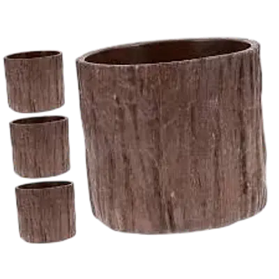 Tree Bark Planter / Flower Pot primary image