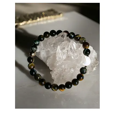 Blue Tigers Eye Bracelet primary image