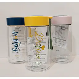 Happy Smile Water Bottle W/Strap - Master