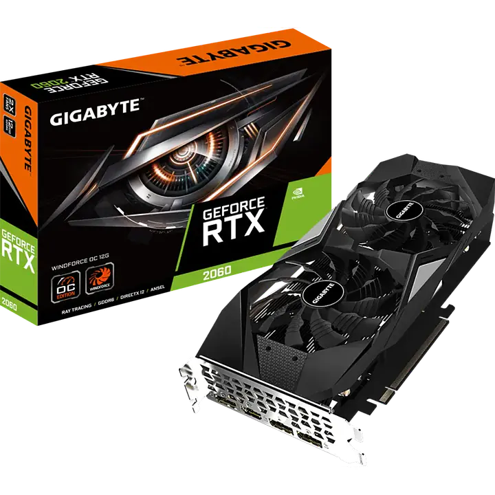 GeForce RTX 2060 WINDFORCE OC 12G - Master