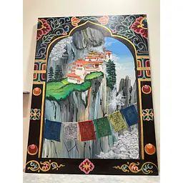 Paro Taktsang Painting - Master