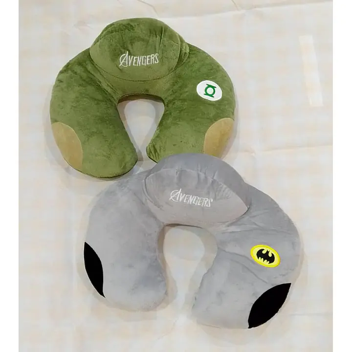 Travel Pillow Grey/Green #2 - Master