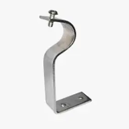 Stainless Steel Curtain Rod Support Bracket - Master