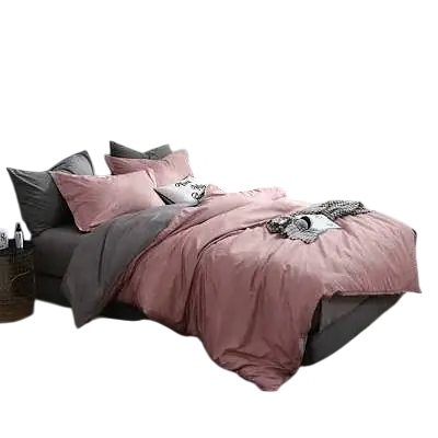 Plain Duvet Cover Set / Bedding set (Bedsheet, Pillow Covers, Blanket Cover) primary image
