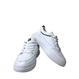 Women’s All-White Casual Platform Sneakers - Master