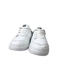 Women’s All-White Casual Platform Sneakers - Master