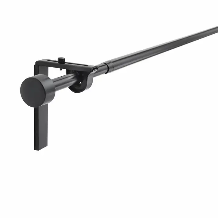 Racka Curtain rod, 120-210 Black - Master