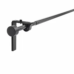 Racka Curtain rod, 120-210 Black - Master
