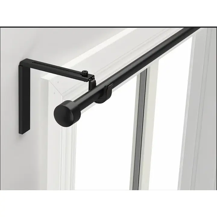 Racka Curtain rod, 120-210 Black - Master