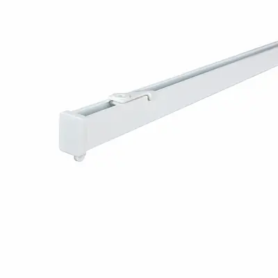 VIDGA Single Track rail, including ceiling fitting/white, 140 cm primary image