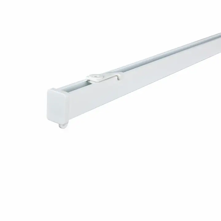 VIDGA Single Track rail, including ceiling fitting/white, 140 cm - Master