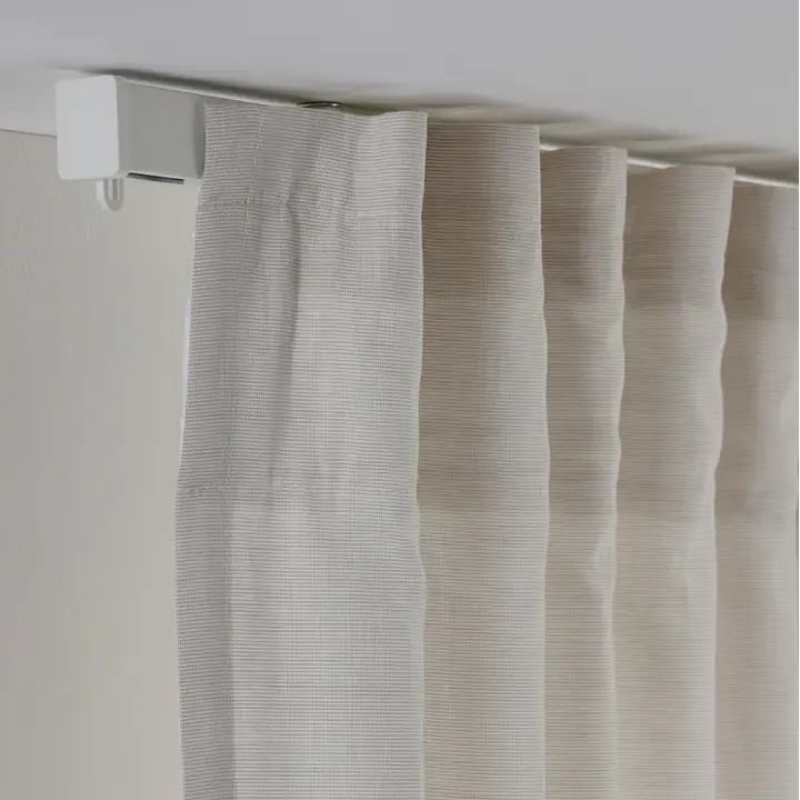 VIDGA Single Track rail, including ceiling fitting/white, 140 cm - Master