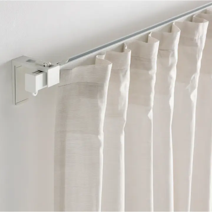 VIDGA Single Track rail, including ceiling fitting/white, 140 cm - Master