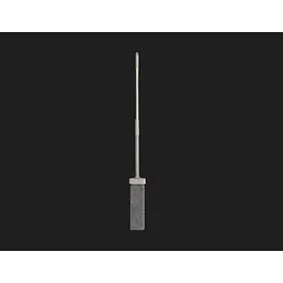 PEPPRIG Squeeze-clean flat mop, Grey, 12x37 cm - Master